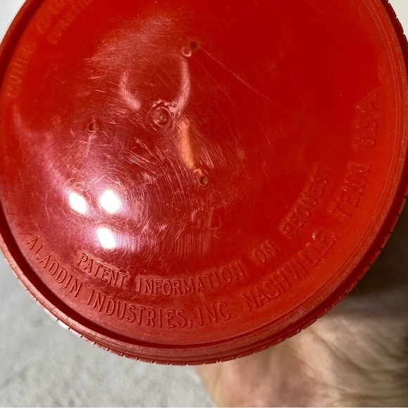 Vintage Aladdin Cream Orange Small Travel Thermos - Picture 12 of 14